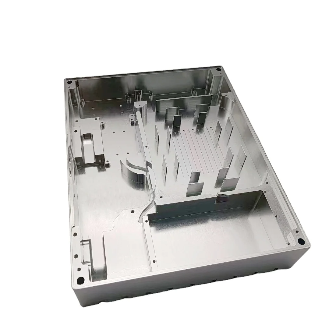 CNC Machining Center Aluminum Alloy Machine Part Battery Box Enclosure CNC Machining Anodize CNC Machined Aluminum Alloy Parts