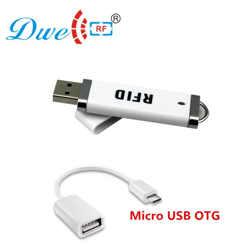 Бесплатная доставка 125 кГц мини умные устройства для чтения карт usb смартфон rfid считыватель цена системы контроля доступа с поддержкой OTG