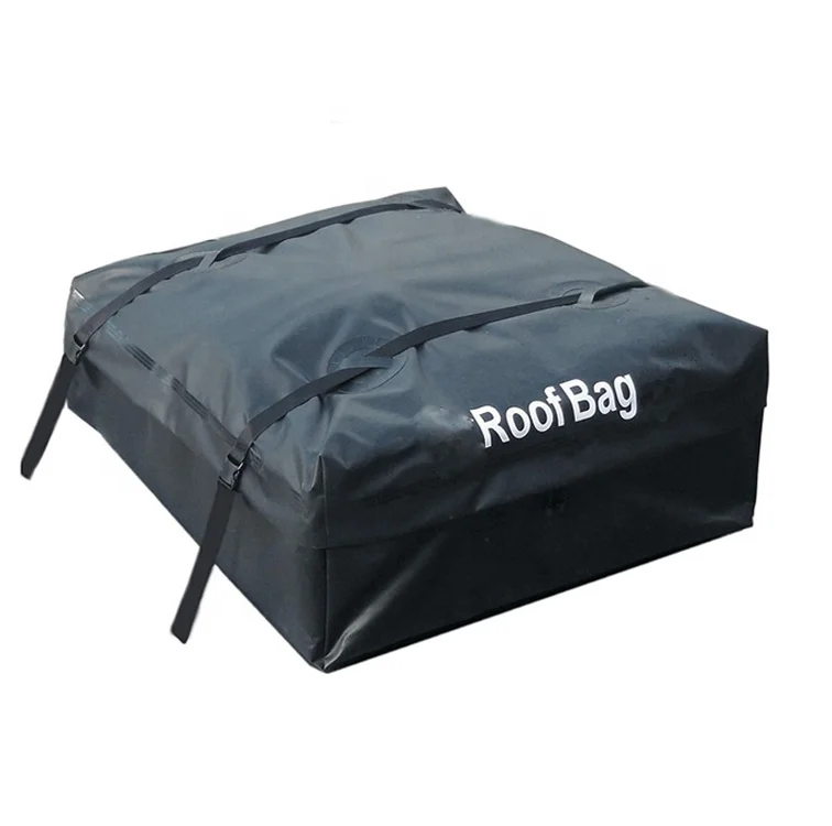 Roof Bag Rooftop Cargo Carrier Bag 15 cu ft Standard Waterproof Luggage Car Top Carrier Fits ALL Cars