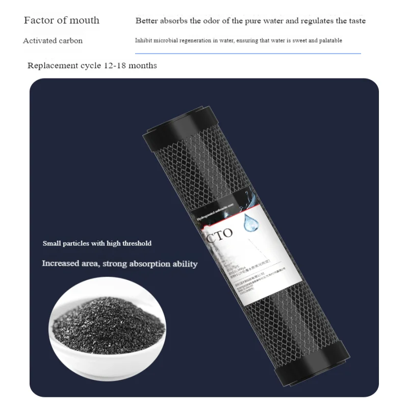 Whole House Ultrafiltration Water Purifier Backwashing Filter Element Pre-Filter Tap Water Rural Well Water Sediment Filtration