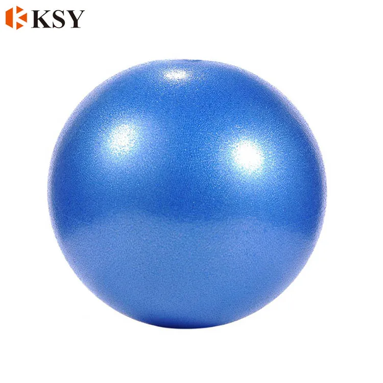 PVC Small Exercise Ball Mini Yoga Pilates Anti-Burst Fitness straw hip bouncy ball