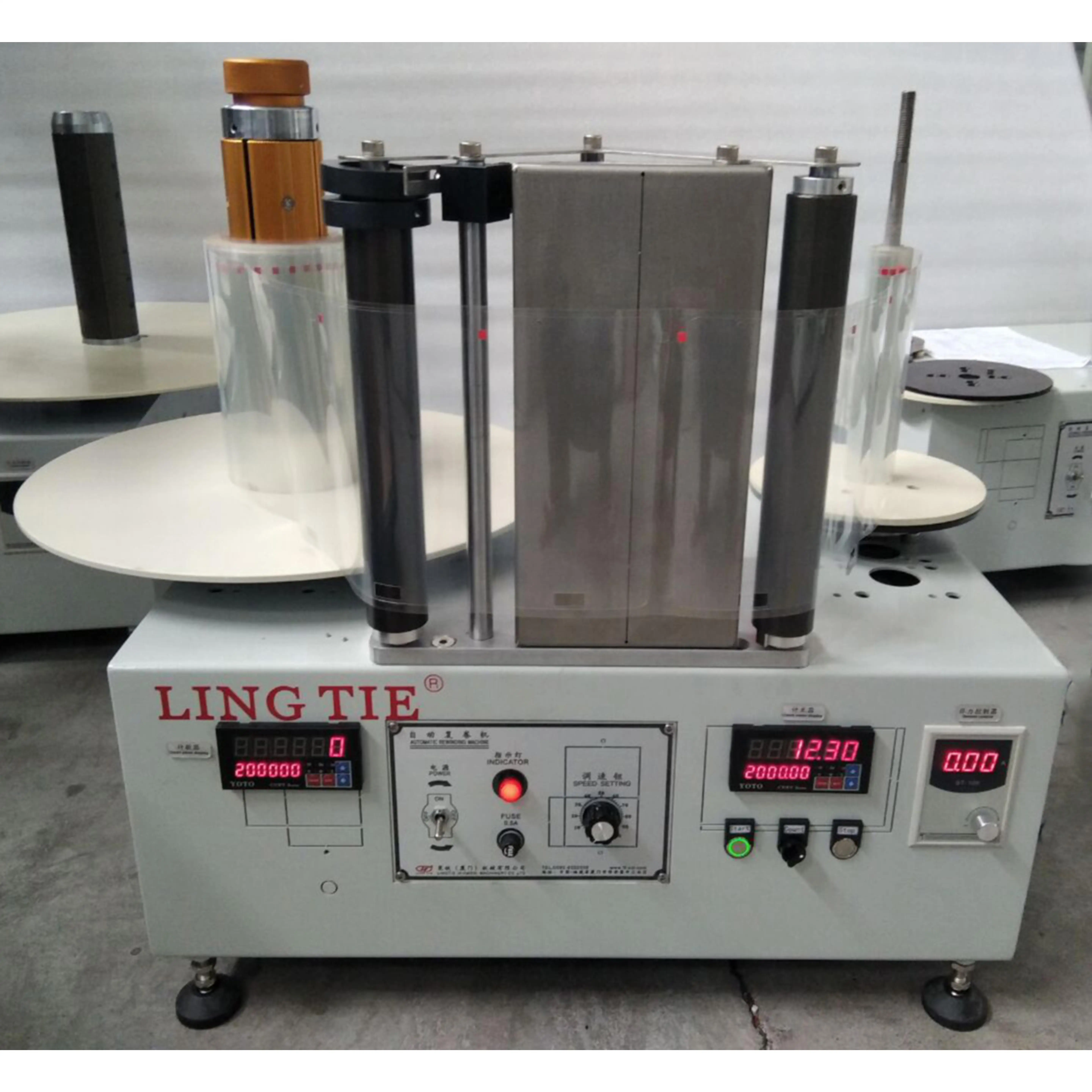 Automatic Paper Roll Rewinding Machine with Counting for Paper, PVC, PP, PEC Film, Label