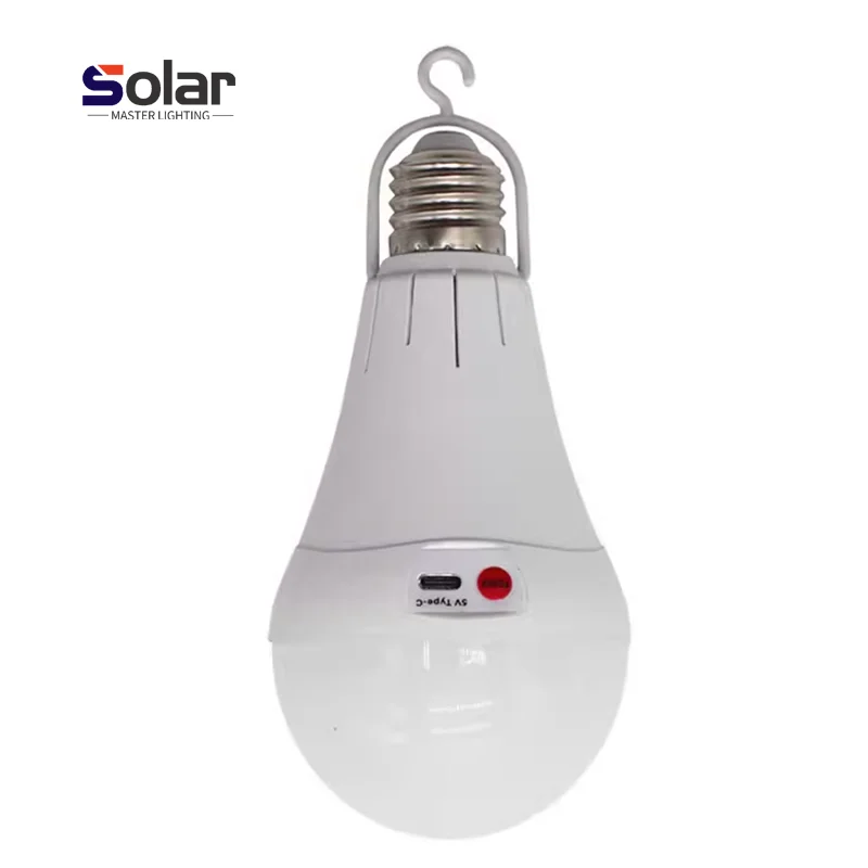 Wholesale Factory Outdoor Camping Home Lamp Led Charging Rechargeable Led Bulb Lights Emergency Bulb Led Emergency Lights