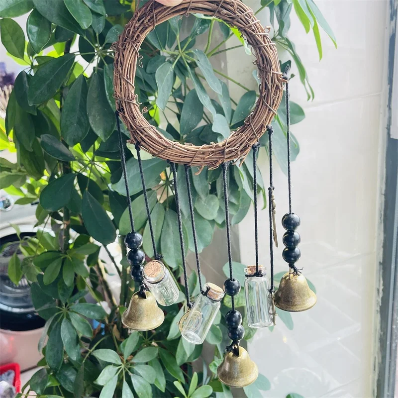 Wind chimes witches pray Witches bells for family room decoration