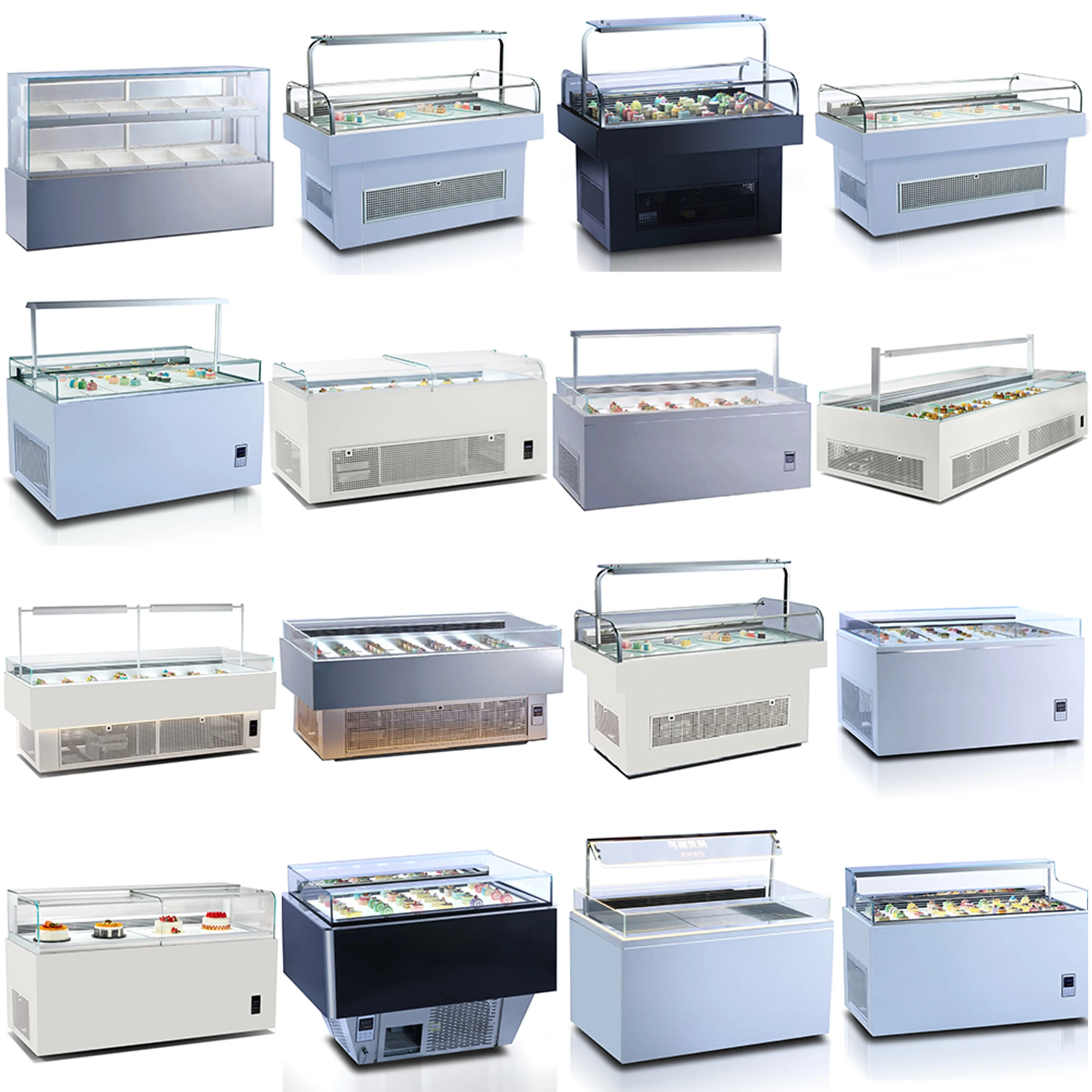 Arriart Refrigeration Equipment Work Table Refrigerator Stainless Steel Horizontal 2 Doors Refrigeration Cabinet