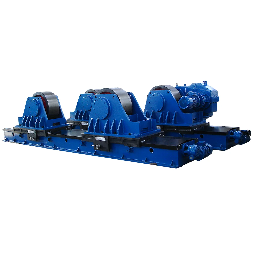 Self Aligned Welding Rotator With 80t Loading Capacity Pipe Welding Turning Roll