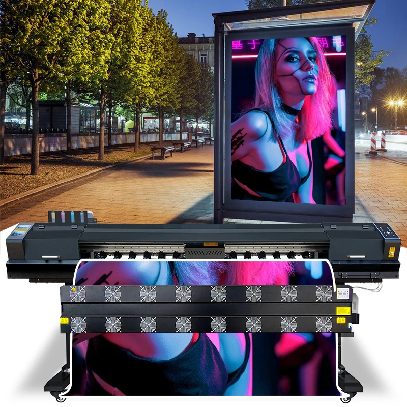 Discount Price Baysoon 1.8m 3.2m I3200 XP600 Eco Solvent Printer and Cutter China Manufacturer Supplier