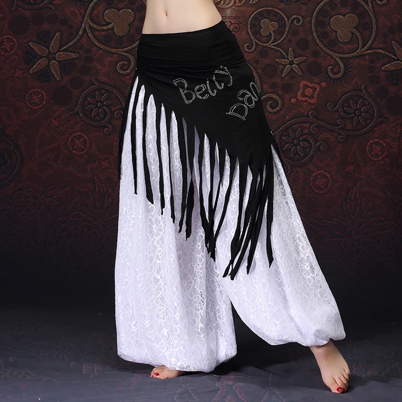 Женский ремень для выступлений, длинный шарф с золотыми монетами и кисточками