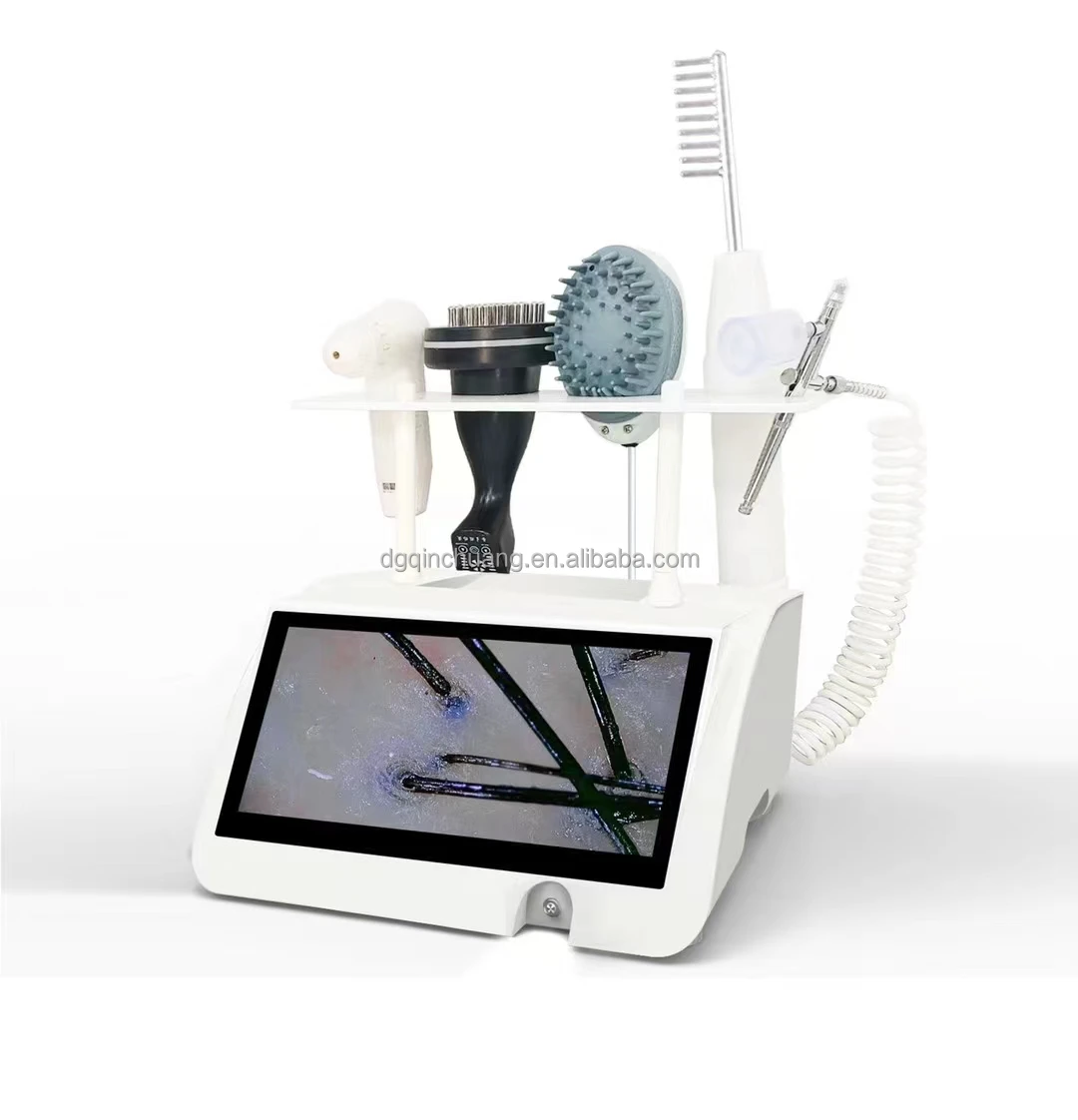 5 In 1 High Frequency Hair Spa Scalp Analyzer Hair Maintenance Massage Machine