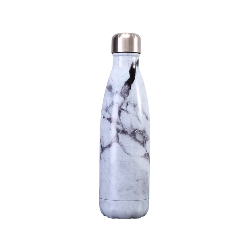 Cola Shaped Water Bottle Customized Starry Sky Stainless Steel heat Transfer Printing Tumbler