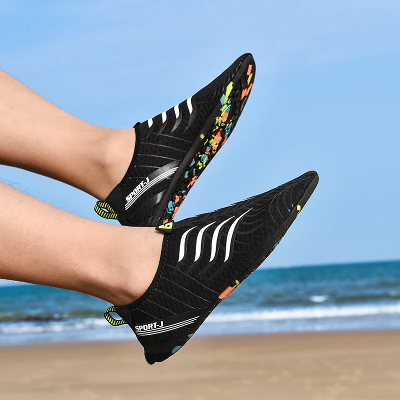 Женская пляжная одежда, мягкие акватуфли Chengyuan для воды, брендовая Летняя женская пляжная обувь