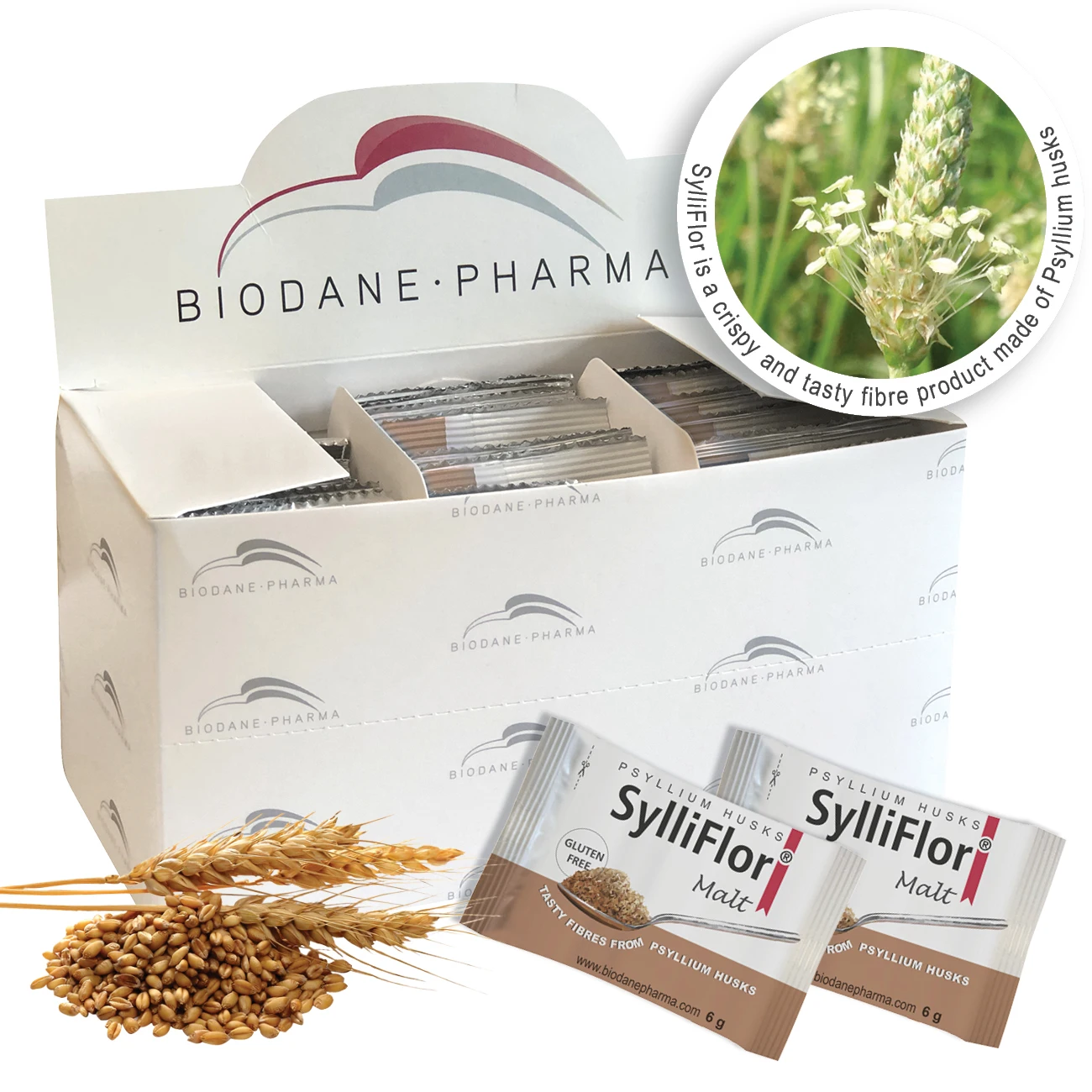 SylliFlor Psyllium шелухи солодовые пакетики высокое качество Пищевые Волокна пищевые волокна для человека оптовая продажа
