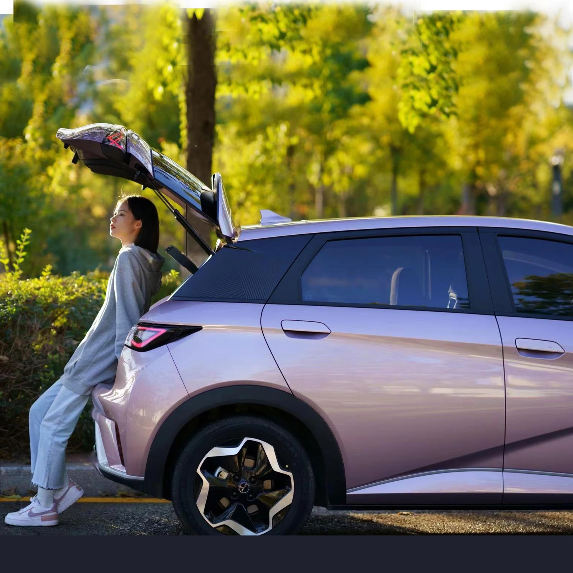 Byd Dolphin New Energy Electric Car 420km Electric Vehicle Changan Uni-k 2023 Idd Hybrid Suv Fast New Cars Geely Mo