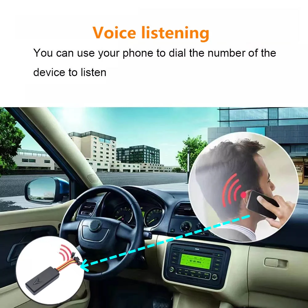 car GPS SOS call remote voice ACC detection Vehicle Tracking Device cheap GPS Tracker Car tracking device