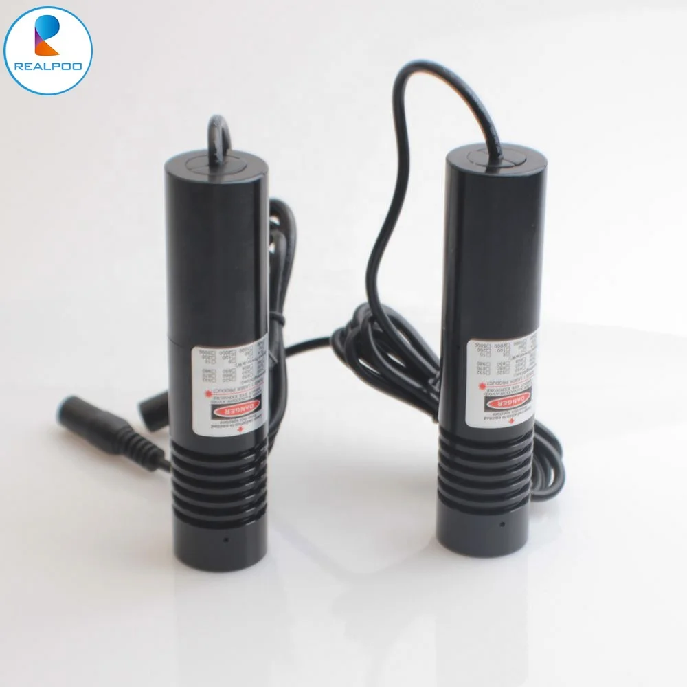 
High power red 650nm 100mw 12 meter line laser module for stone timber cutting machine 