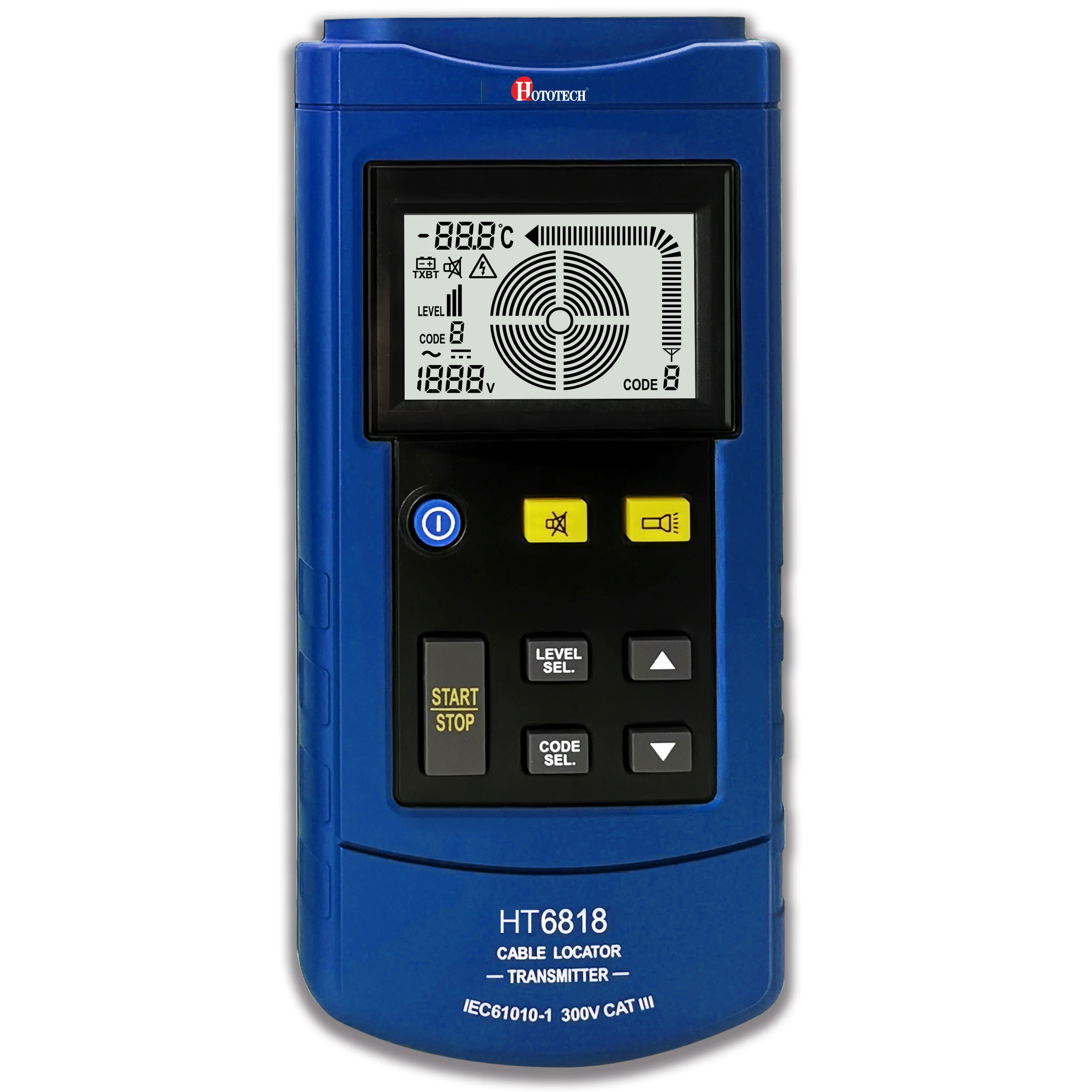 HT6818 Underground cable fault locator equipment handheld cable fault locator