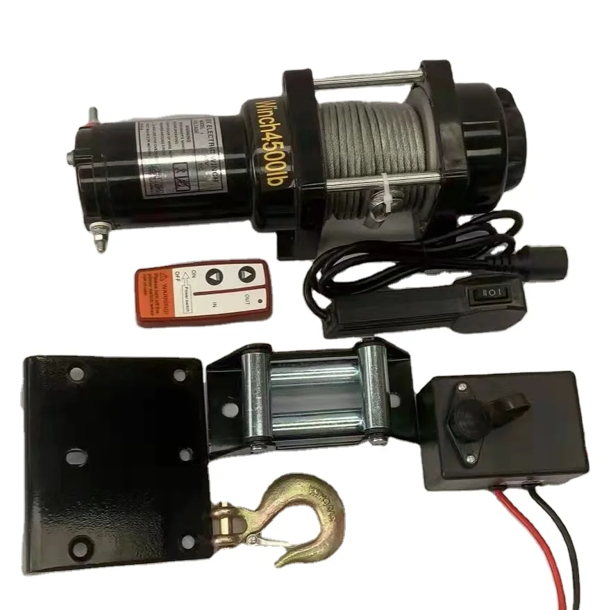 Electric winch / small hydraulic electric winch / petrol engine powered winch