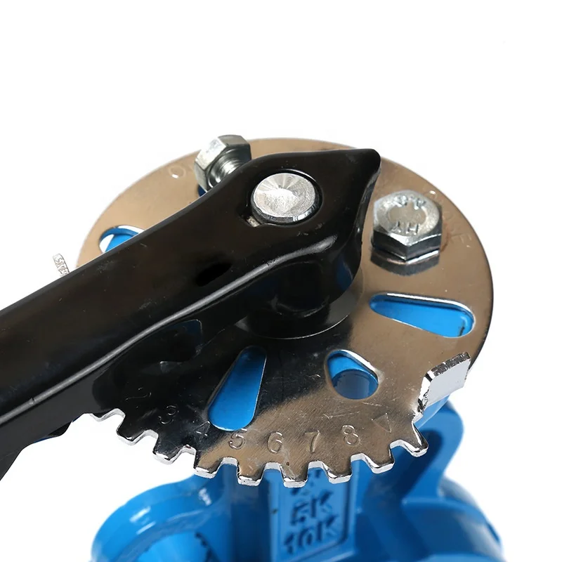 PN16 150LB valve butterfly ductile iron wafer soft sealing butterfly valve