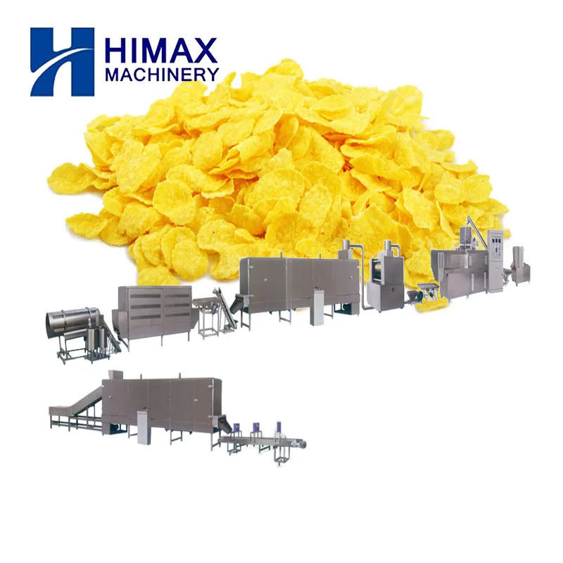 Hot sale breakfast cereal machine  Corn Flakes Making Machine Production Machinery For Small Business
