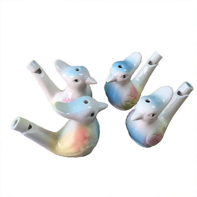 cheap promotion ceramic water bird whistle
