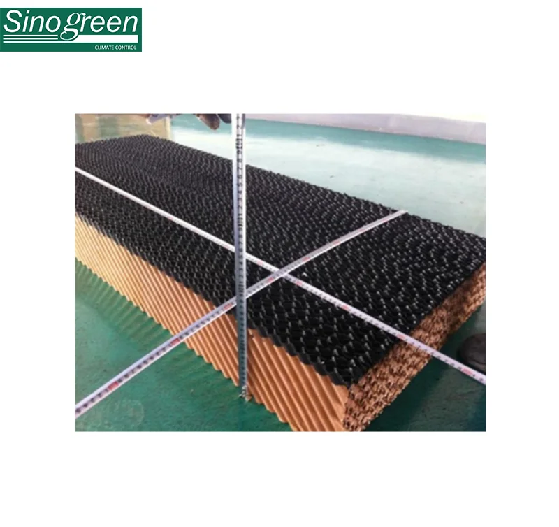 Agriculture Evaporative Cooling Pad Wet Curtain for Greenhouse Farms Poultry and Planting