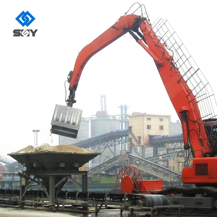 Hot Selling 1-50T Excavator Hydraulic Orange Peel Grab For Steel Scrap Big Stone Grapple