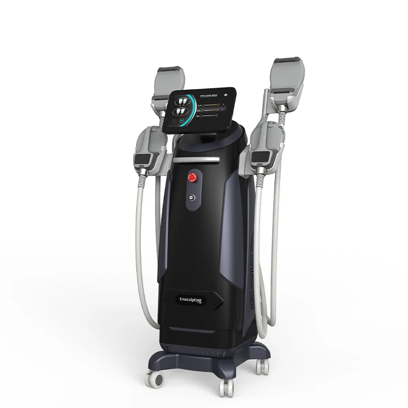 Новое поступление 2022, Радиочастотное устройство Ems с 4 ручками для похудения, стимулирующее мышцы