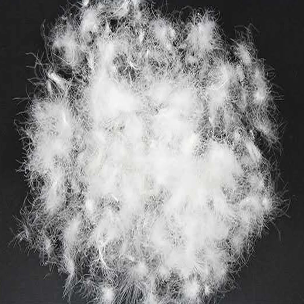 Factory Manufacture Wholesale  Down Goose Feather High Filling Power White New Goose Down  Vest  Goose Filling