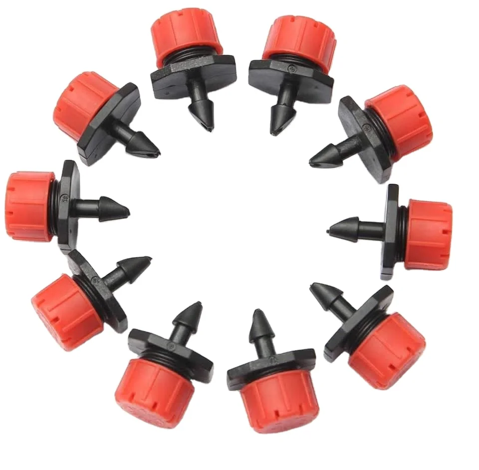 8 Hole Adjustable Garden Micro Irrigation Sprinkler Drip Irrigation System Agriculture Water Emitter Dripper