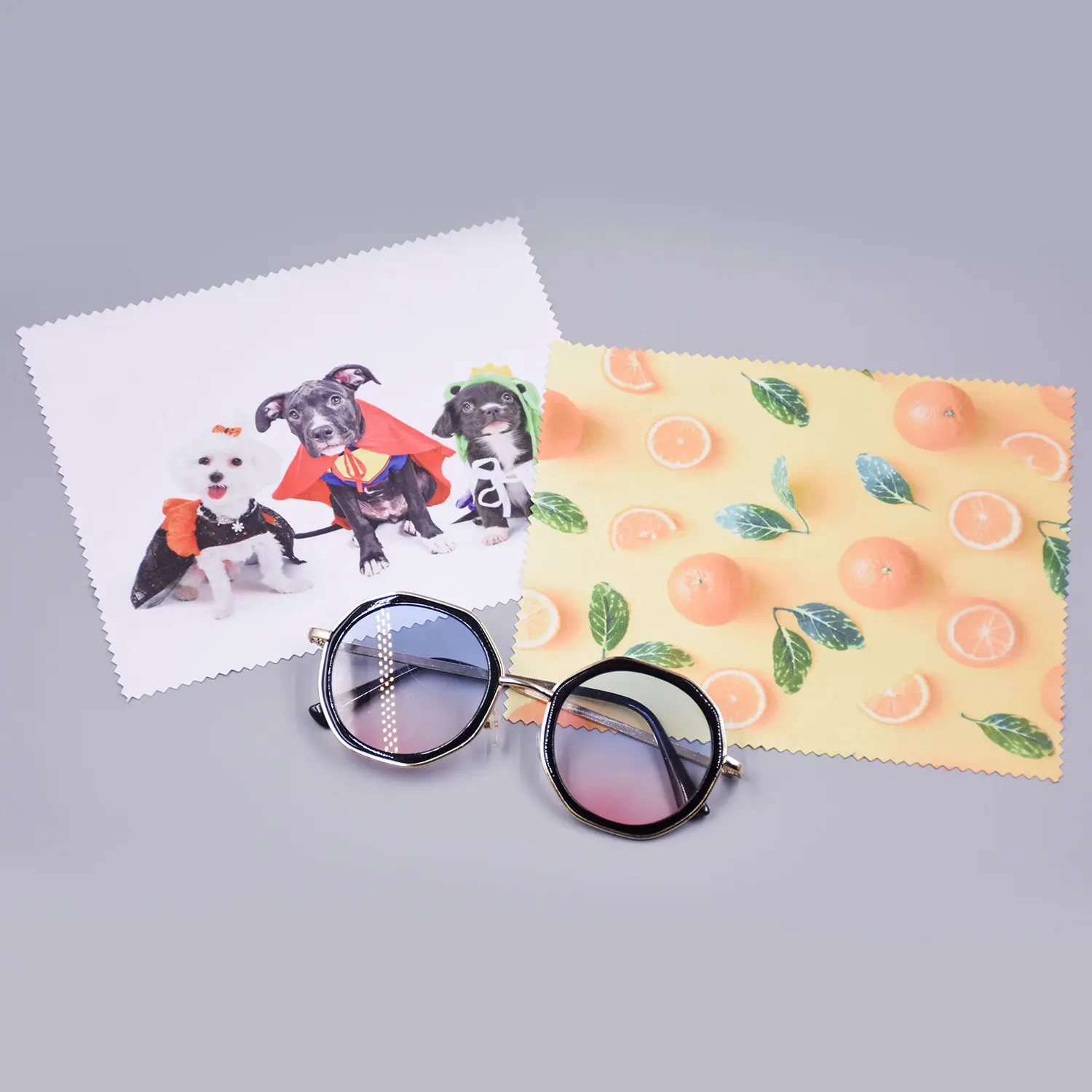 Custom Logo Microfiber Sunglasses Cloth Glasses Optical Lens Cleaning Cloth For Watch and Eyewear