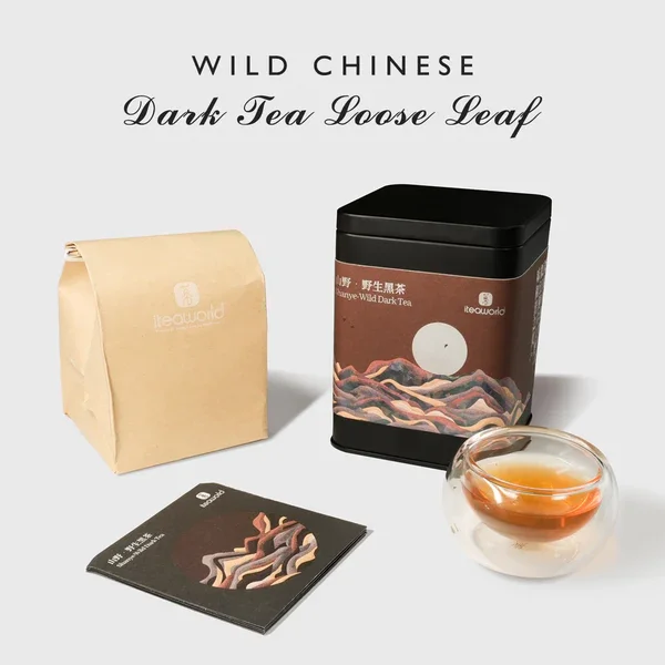 iTeaworld High Grade Chinese Wild Dark Tea Hunan Anhua Natural Dark Tea Wholesale
