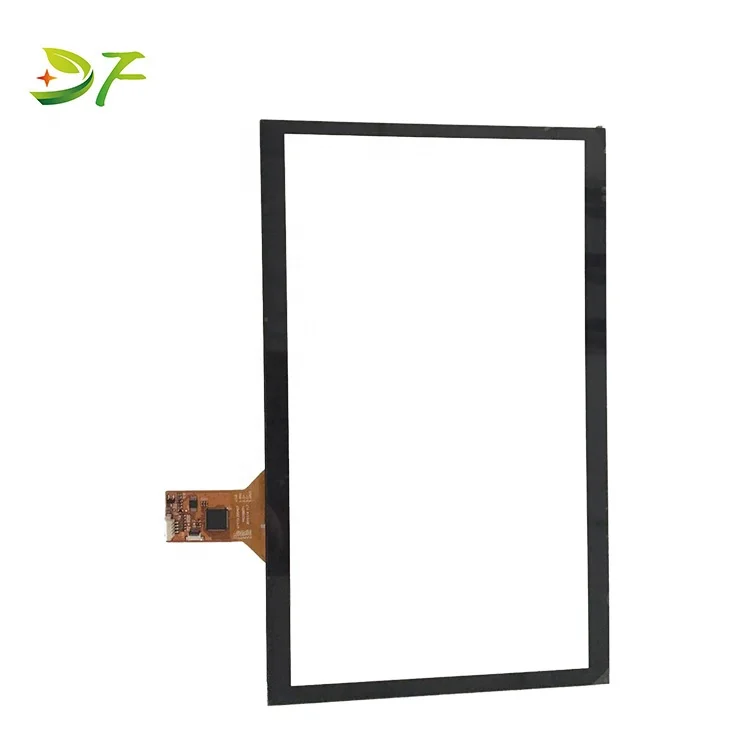 Tempered Glass 10.1,11.6,13.3,14,15.6,19,17 inch waterproof USB capacitive touch screen panel