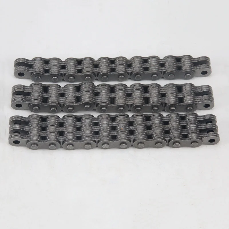 High Strength Wear Resistant Forklift Traction Leaf Chain Zinc Finish Roller Conveyor Chain with Weld Technology