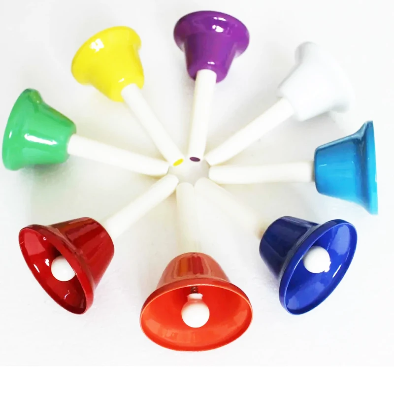 Full set musical instruments bell-8 pcs, bell set