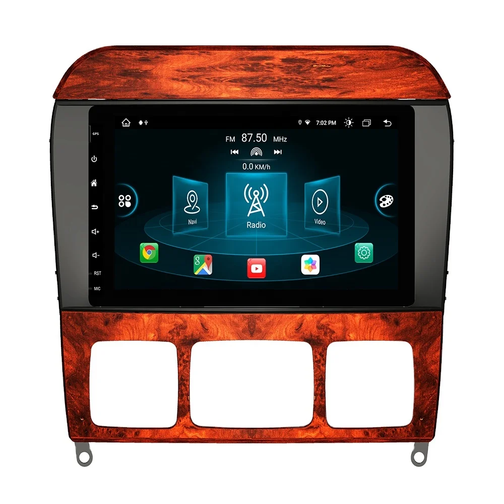 RoadNavi Android 13 Car Radio for Benz S- Class W220  (S280/S320/S350/S400/S430/S500)  1998-2005 CarPlay Gps Navi 4G 360 Camera