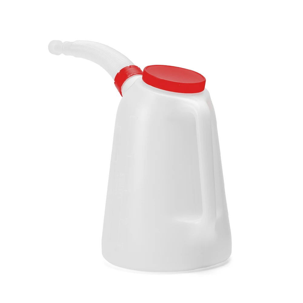 Universal 5 Litre Measuring Jug with Long Flexible Spout Motorcycle Accessories oil Pouring Can