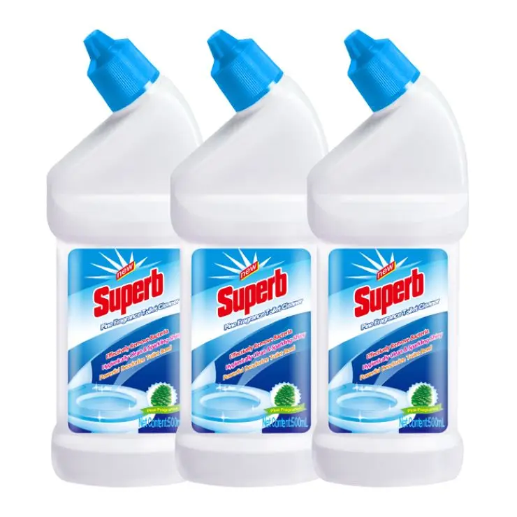 Liby chemical superb pine fragrance toilet descaler stains removal liquid toilet cleaner