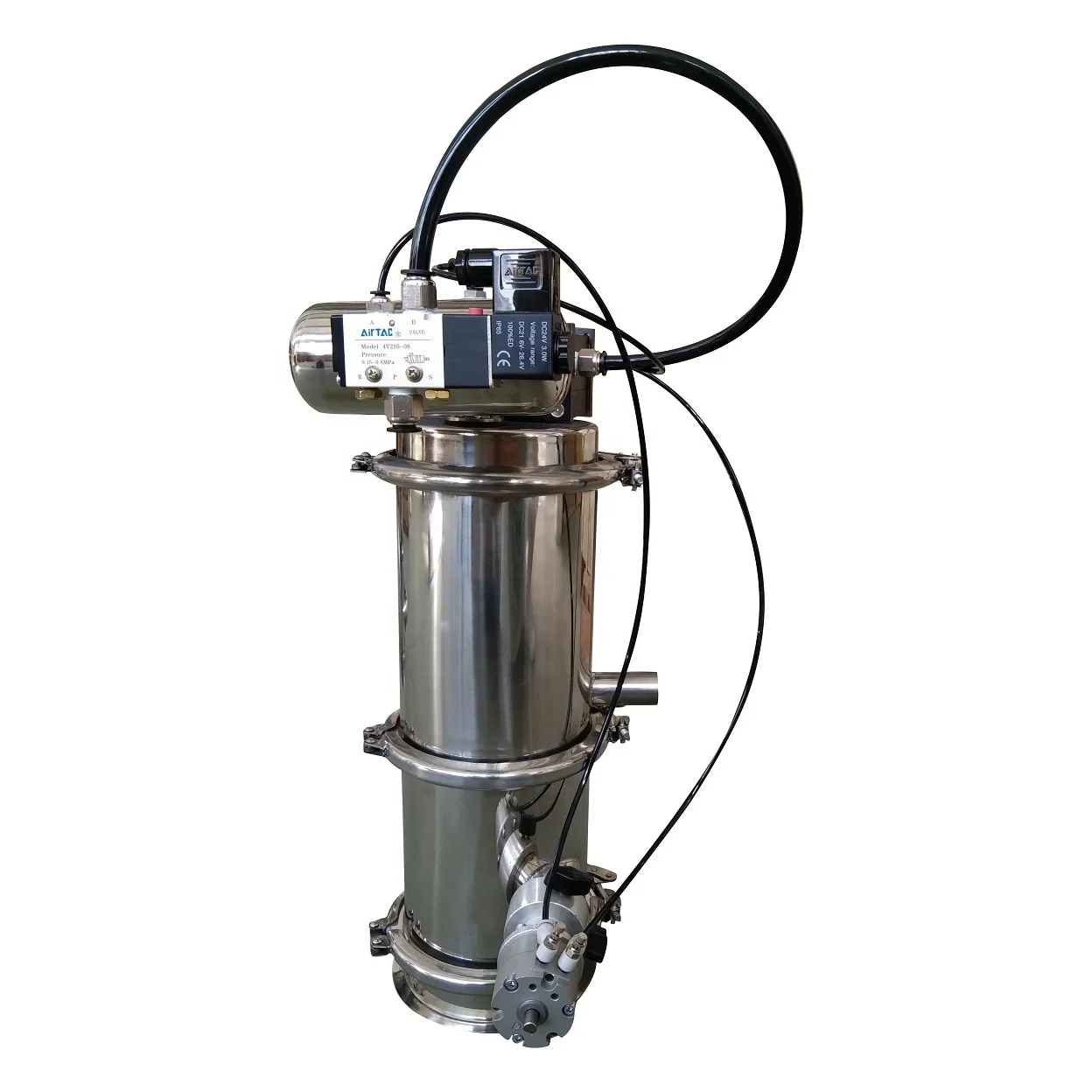 QVC-2 pneumatic vacuum feeder auto loader conveyor air drive vacuum feeder for powder granule