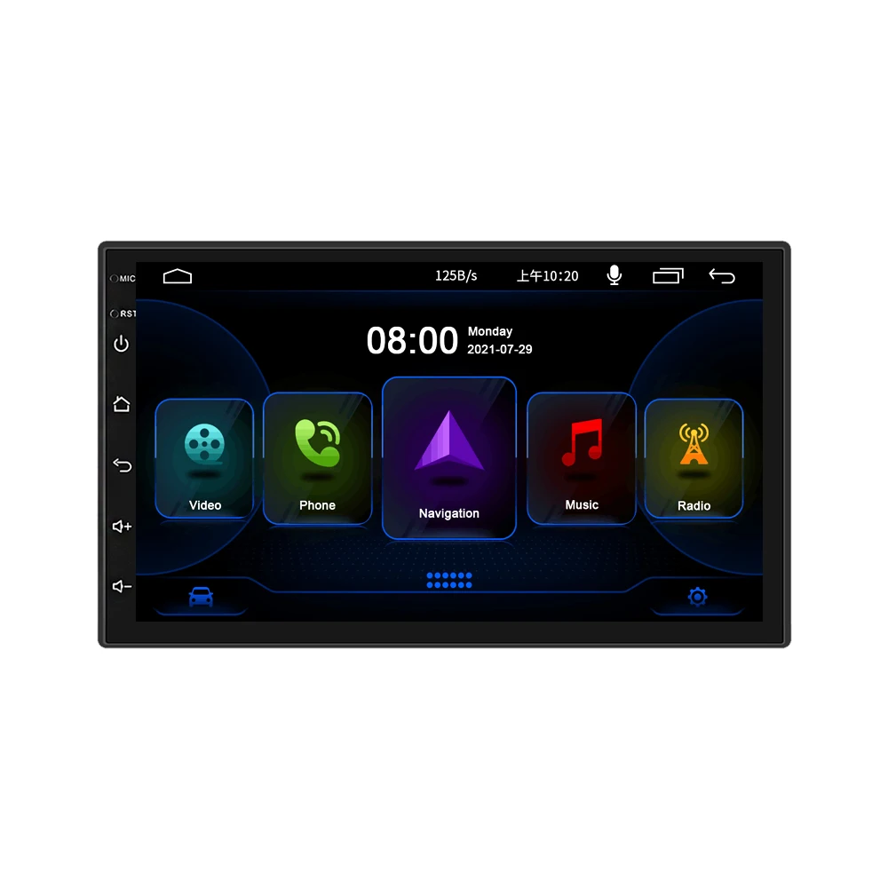 Best Selling 2 Din Touch screen 7 inch android 9.1 radio car video stereo multimedia screen player with gps
