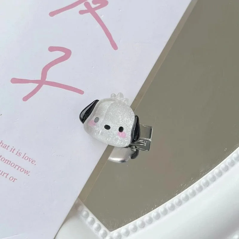 Hot Selling Cute Sanrio Grab Clip Jade Dog Girl Student Hair Clip Cartoon Sweet Hair Grab Mini Hair Accessories