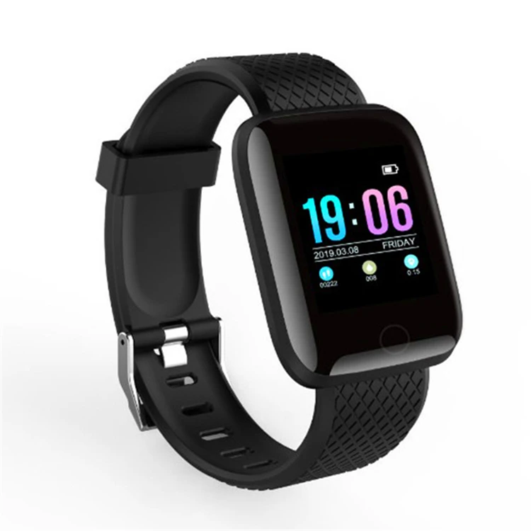 2020 Factory Wholesale Cheap Smart Band ID116 plus Heart Rate Blood Pressure Monitor Smart Bracelet D13 with 1.3' Big Screen
