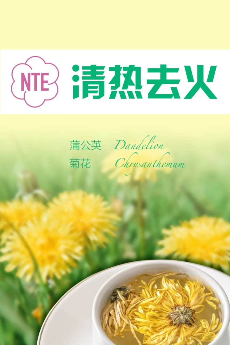 New Arrival Jin Si Huang Ju Herb Tea High Quality Organic Blended Tea with Dried Golden Silk Chrysanthemum Flower