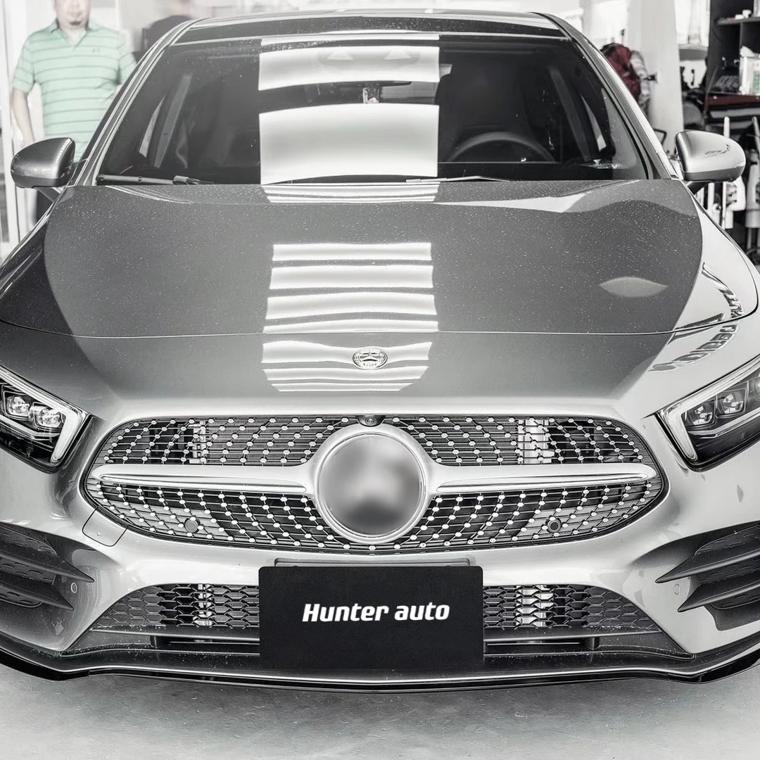 Передняя Алмазная решетка GT для Mercedes W176 A Class A180 A200 A260 A45 2013-2018