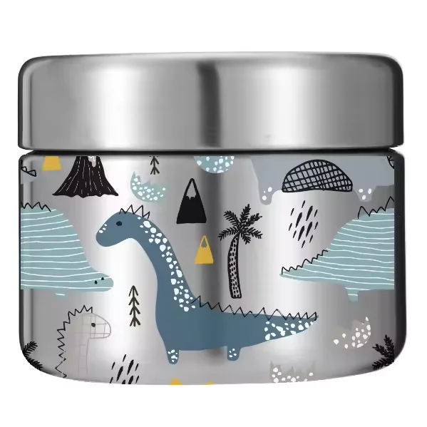 Горячая распродажа 500 мл двойная стенка изолированная банка из нержавеющей стали пищевой контейнер Ланч-бокс