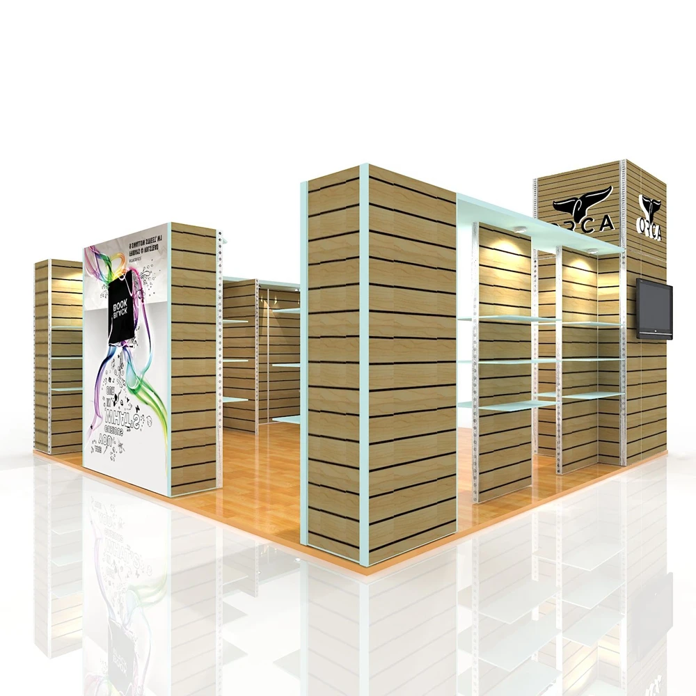 Выставочный стенд Vogue Protbel, выставочные полки, портативный фон для фотосъемки, экологически чистый 6x6 м, выставочный стенд