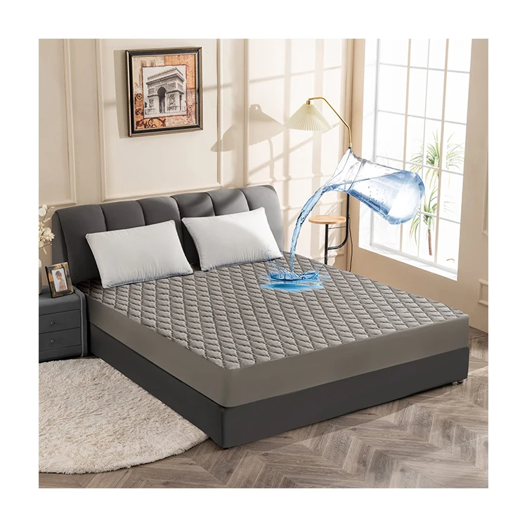 YK Zippered Breathable Waterproof Anti Bed Bug Mattress Encasement Protector