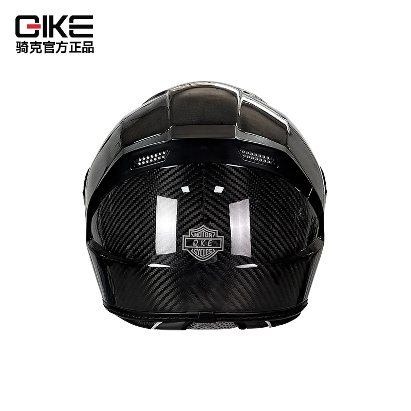 Мотоциклетный шлем из углеродного волокна, персонализированный легкий Сверхлегкий мужской шлем с полным покрытием