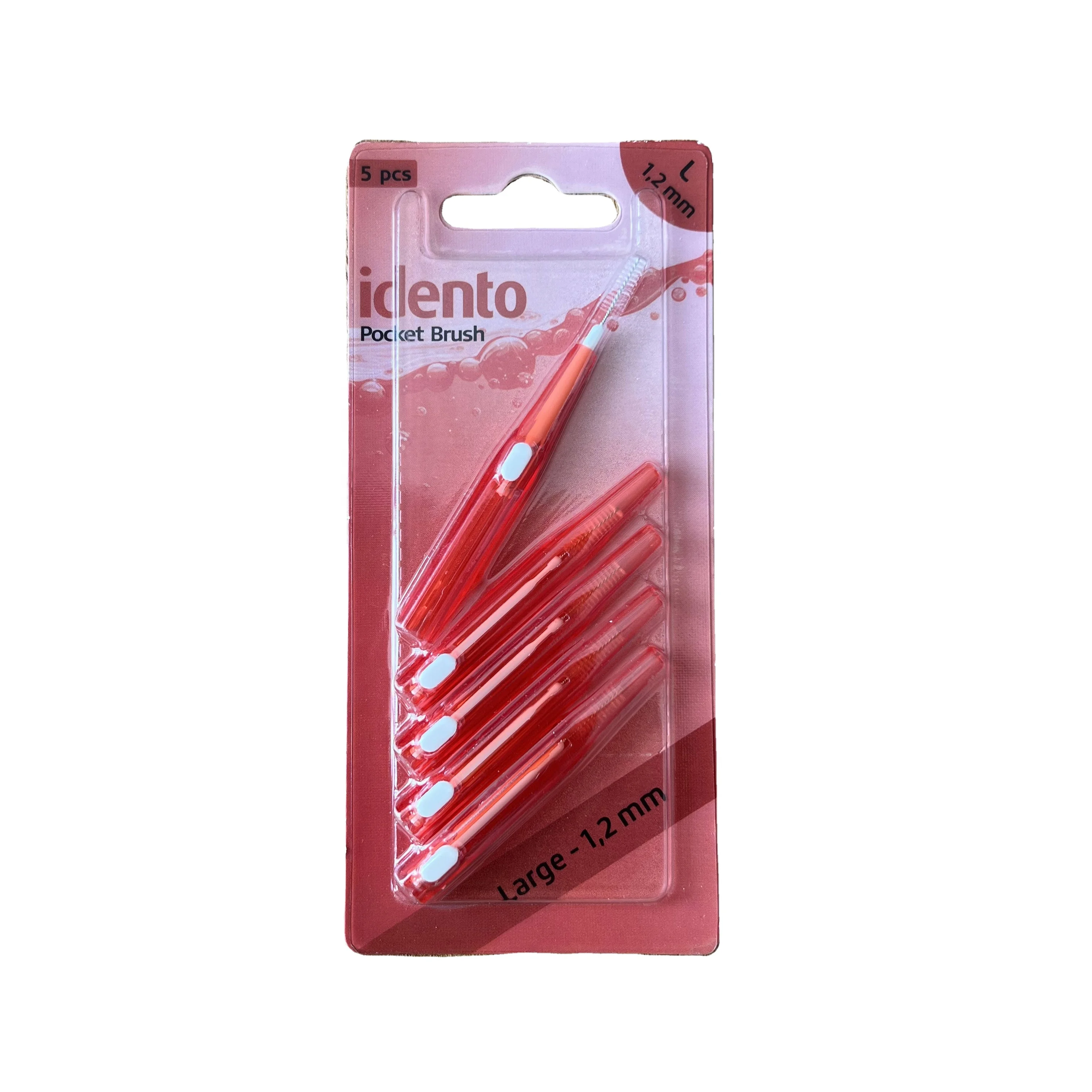 Factory Custom I Shape Interdental Brush Push Pull Wire Dental Toothpick Toothbrush Dental Picks