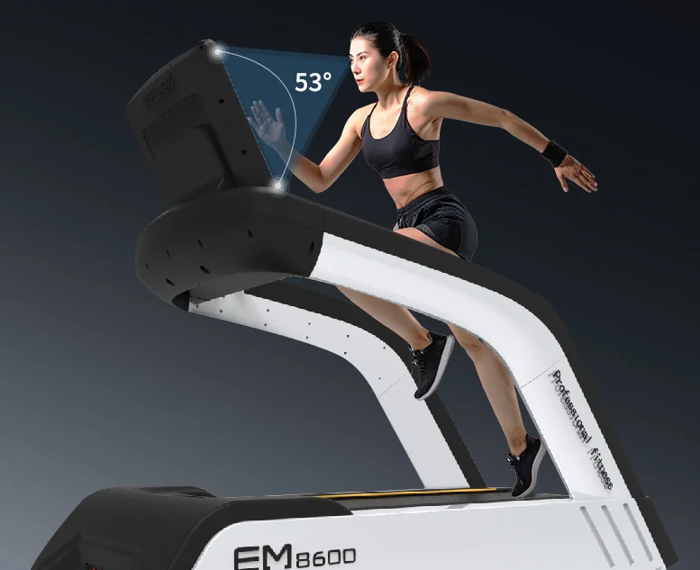 Commercial treadmill home silent multi-function reverse running walking machine gym shock absorption treadmill