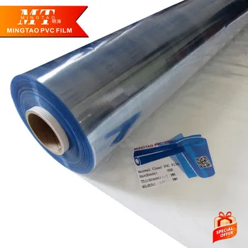 Good sell pvc clear packing film for bag
